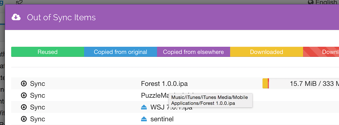 syncthing master folder syncthing master folder