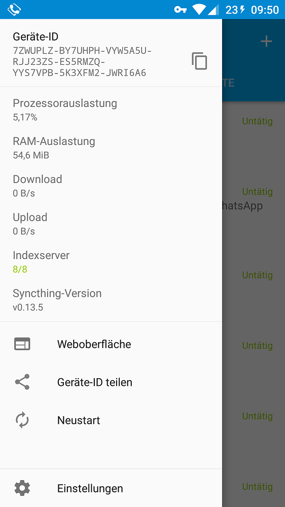 syncthing android