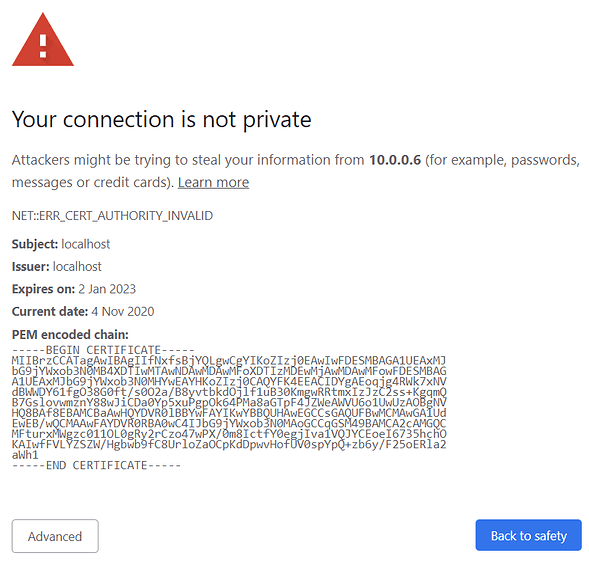 Net err cert authority invalid как исправить на телефоне