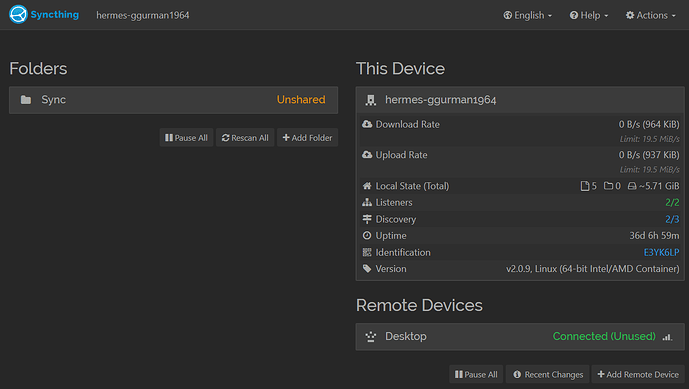Syncthing_Remote