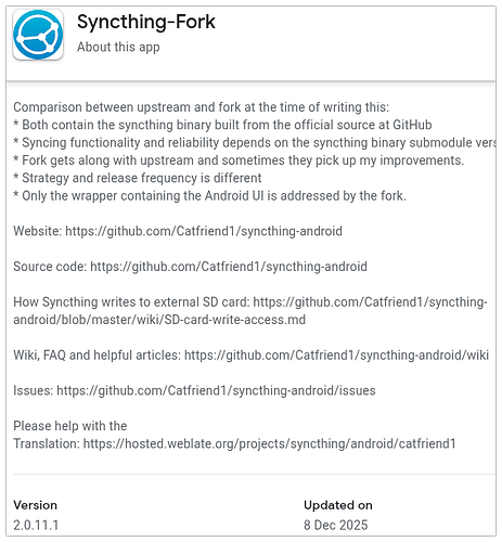 Syncthing-Fork