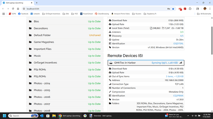 Dell Laptop - Remote Device 1