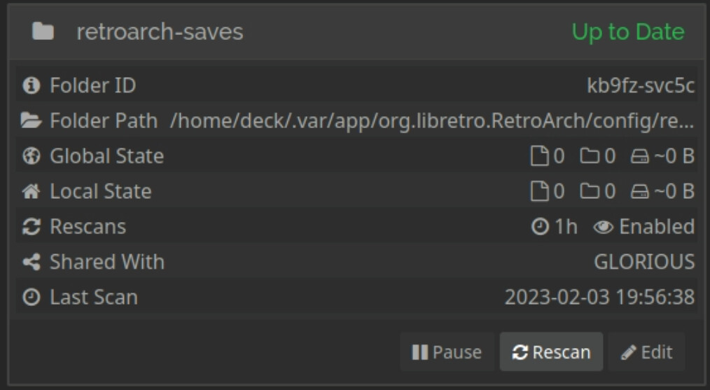 Can t Find Files In A Folder Support Syncthing Community Forum