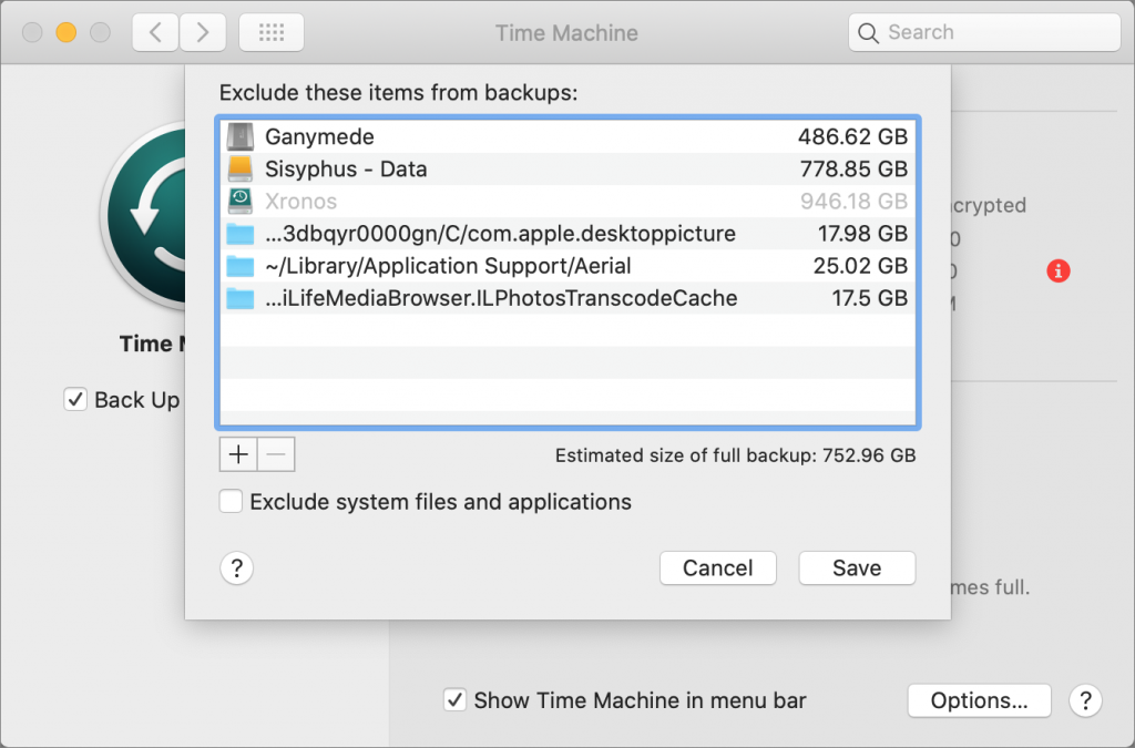 how to restore files from time machine on mac