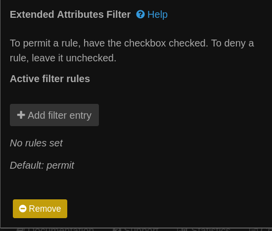 01 - no rule default-permit