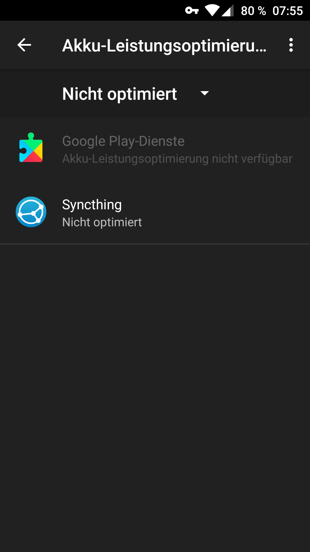 No background synchronization since Android 6.0.1 ...